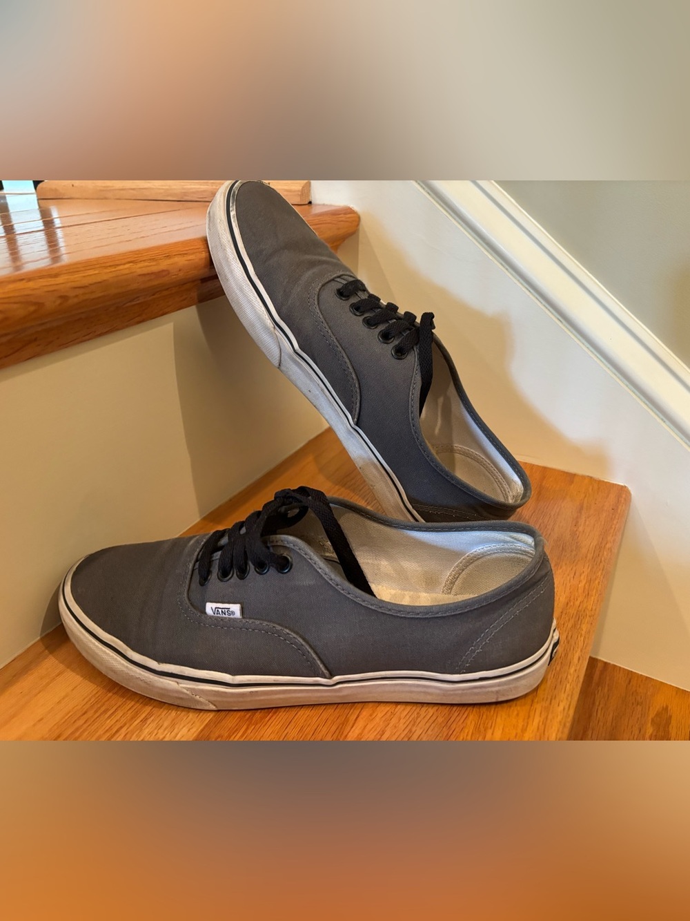 Vans Authentic Pewter/Black - 10